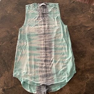 Burn Bootcamp Tie dye tank top.